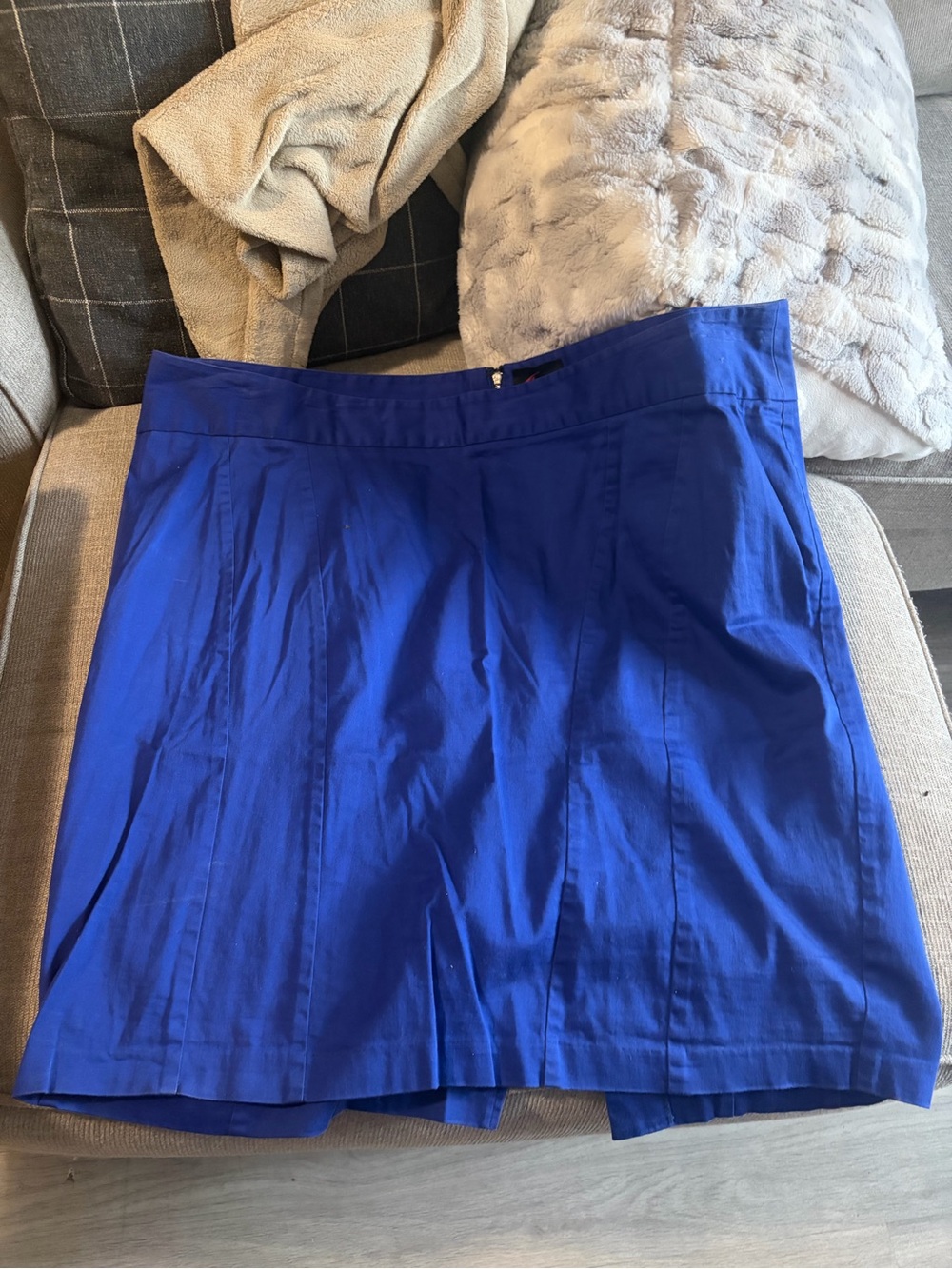 torrid Cobalt Blue mini skirt